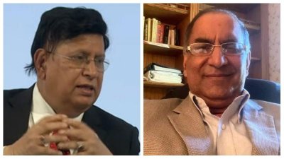 পররাষ্ট্রমন্ত্রী একে আব্দুল মোমেন ও  মিয়া জাহিদুল ইসলাম আরেফী