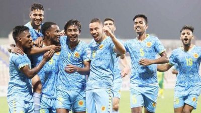 আবাহনীর জয় উচ্ছ্বাস