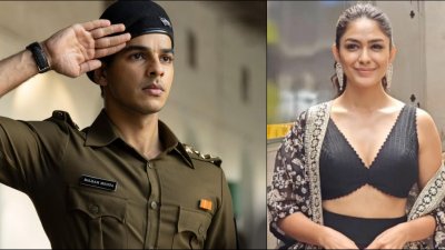 ইশান খাট্টার ও ম্রুনাল ঠাকুর