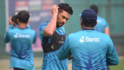 ব্যাটিংয়ে নিজেকে ফিরে পেতে লড়বেন শান্ত
