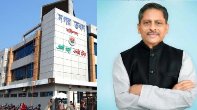 নবনির্বাচিত মেয়র আবুল খায়ের আব্দুল্লাহ খোকন সেরনিয়াবাত