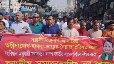 জাসদের সমাবেশ
