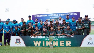 ট্রফি জয়ী বাংলাদেশ দল