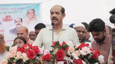 বক্তব্য দিচ্ছেন মেয়র মো. আতিকুল ইসলাম