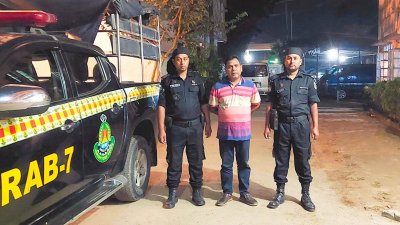 গ্রেফতার ফেনী যুবদল সভাপতি জাকির হোসেন