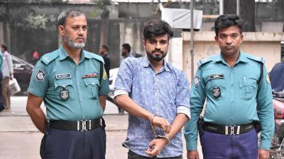 নাশকতার অভিযোগে গ্রেফতার এক তরুণ
