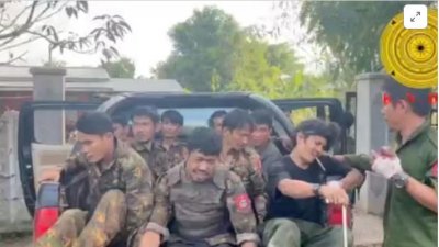 জান্তা বাহিনী শহরের ভেতরে ঢুকে গুলি চালায় এবং বেসামরিক মানুষদেরকে হত্যা করে। ছবি: রয়টার্স