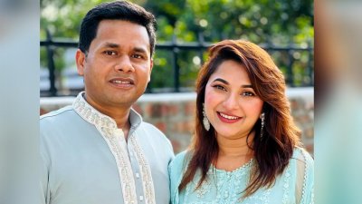সবুজ খন্দকার ও সানিয়া সুলতানা লিজা