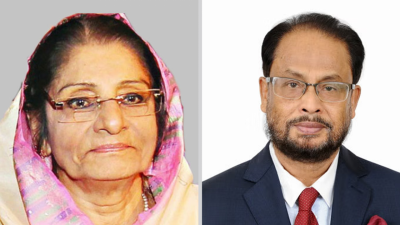 রওশন এরশাদ ও জিএম কাদের