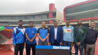 বেলজিয়াম থেকে কোটি টাকার ফটোফিনিশ প্রযুক্তি এলো অ্যাথলেটিকসে।