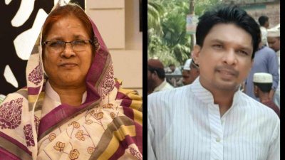 মা মর্জিনা খান ও ছেলে জিয়া জামান খান