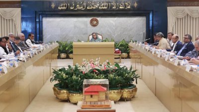প্রধানমন্ত্রী শেখ হাসিনার সভাপতিত্বে মন্ত্রিপরিষদের বৈঠক (ছবি: ফোকাস বাংলা)