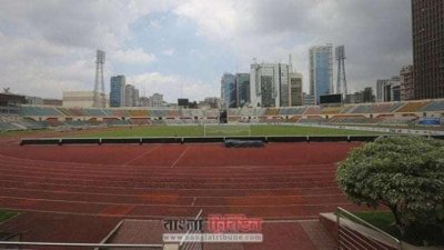 বঙ্গবন্ধু জাতীয় স্টেডিয়াম, ফাইল ছবি।