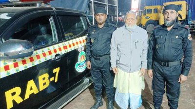 র‌্যাবের হাতে গ্রেফতার আবুল বশর