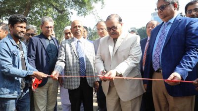 সুপ্রিম কোর্টে ১১তলা বিশিষ্ট রেকর্ড ভবনের নির্মাণকাজ উদ্বোধন করেন প্রধান বিচারপতি