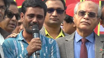 কথা বলছেন মিজানুর রহমান মিজান