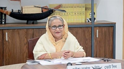 প্রধানমন্ত্রী ও আওয়ামী লীগ সভাপতি শেখ হাসিনা