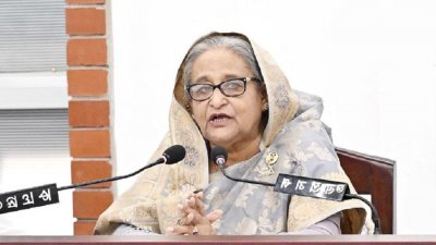 শেখ হাসিনা (ফাইল ছবি)