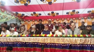 পিরোজপুর-১ আসনের আওয়ামী লীগের প্রার্থী ও মৎস্য ও প্রাণিসম্পদমন্ত্রী শ ম রেজাউল করিম।
