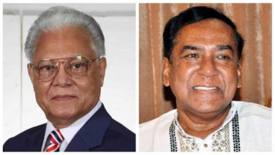 এয়ার ভাইস মার্শাল (অব.) আলতাফ হোসেন চৌধুরী ও মেজর (অব.) মো. হাফিজ উদ্দিন আহমেদ