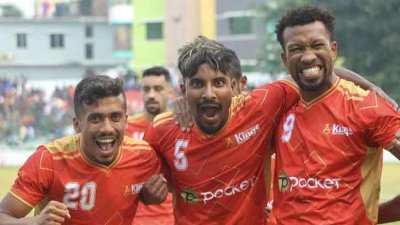 বসুন্ধরা কিংসের উদযাপন