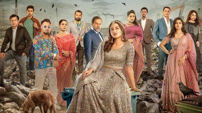 ‘অসময়’র পোস্টারে অভিনয়শিল্পীরা