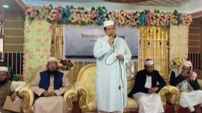 আলোচনা সভায় বক্তব্য রাখছেন যুব ও ক্রীড়া প্রতিমন্ত্রী জাহিদ আহসান রাসেল