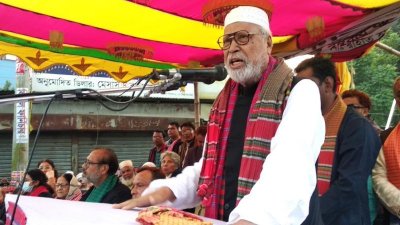 নির্বাচনি পথসভায় কাদের সিদ্দিকী