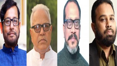 আসাদুজ্জামান নূর, আফতাব উদ্দিন, সিদ্দিকুল আলম ও সাদ্দাম হোসেন পাভেল