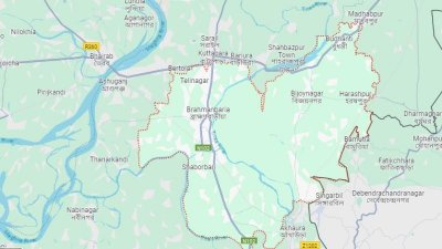 ব্রাহ্মণবাড়িয়া ম্যাপ