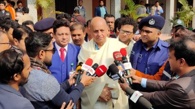 নারায়ণগঞ্জে স্বাস্থ্যমন্ত্রী ডা. সামন্ত লাল সেন
