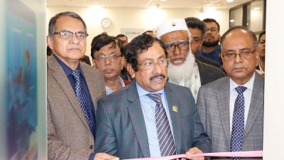 বিএসএমএমইউ’র সুপার স্পেশালাইজড হাসপাতালে এক্সিকিউটিভ হেলথ চেকআপ কর্নারের উদ্বোধন