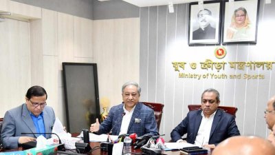 মন্ত্রণালয়ের বৈঠকে পাপন