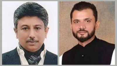 চিফ হুইপ নূর-ই-আলম চৌধুরী ও হুইপ মাশরাফী বিন মোর্ত্তজা