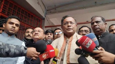 আওয়ামী লীগের যুগ্ম সাধারণ সম্পাদক ও পররাষ্ট্রমন্ত্রী হাছান মাহমুদ