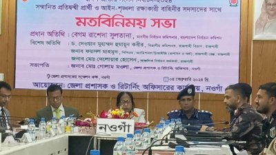 মতবিনিময় সভায় ইসি রাশেদা সুলতানা