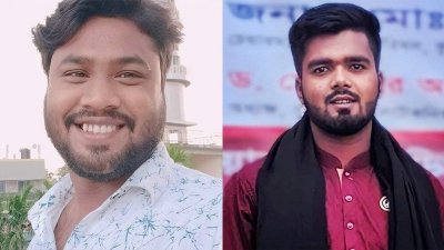 (বাঁ থেকে) রেজ‌ভি কবির চৌধুরী বিন্দু ও ঝিনুক মিয়া‌ | ফাইল ছবি