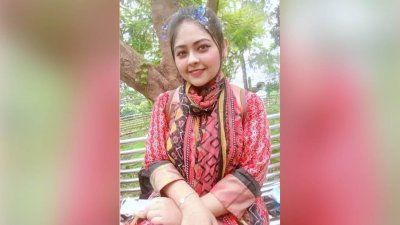 নিহত জারিন তাসনিম খান প্রিয়তি (ফাইল ছবি)
