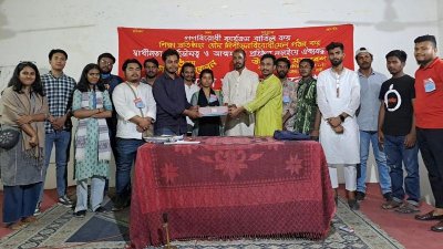 সংস্কৃতি বিকাশ কেন্দ্রে আনুষ্ঠানিকভাবে এই কমিটি ঘোষণা করা হয়