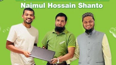 সম্প্রতি ক্লেমনের সঙ্গে নাজমুল হোসেন শান্তর একটি চুক্তি সই হয়