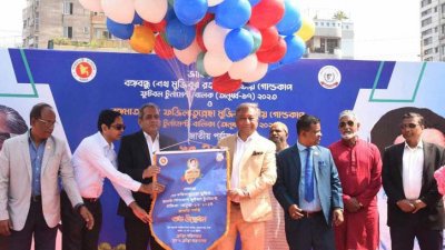 টুর্নামেন্টের উদ্বোধন করেন ক্রীড়ামন্ত্রী পাপন