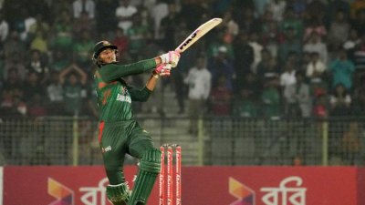 সিলেটে রিশাদ ঝড় তোলেন (ছবি: বিসিবি)