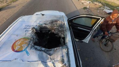 ত্রাণকর্মীদের ‘পরিকল্পিতভাবে’ লক্ষ্যবস্তু করেছে ইসরায়েল। ছবি: রয়টার্স