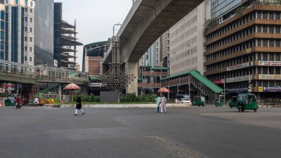শহরে সুনসান নীরবতা