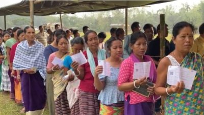 ভারতে লোকসভা নির্বাচনের দ্বিতীয় ধাপের ভোট শুরু। ছবি: এনডিটিভি