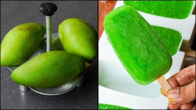 কাঁচা আমের ললি। ছবি- ইয়াম্মি