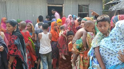 খবর পেয়ে পুলিশ ঘটনাস্থলে পৌঁছে লাশ উদ্ধার করে এবং অভিযুক্ত কামনা বেগমকে আটক করে থানায় নিয়ে যায়