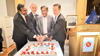 ব্রাসেলসে বাংলাদেশ দূতাবাস আয়োজিত অনুষ্ঠানে পররাষ্ট্রমন্ত্রী ড. হাছান মাহমুদ
