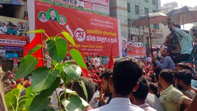 শ্রমিক দিবসে নয়াপল্টনে বিএনপির সমাবেশ