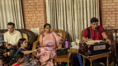 মহড়ার একাংশ/ ছবি: সাজ্জাদ হোসেন